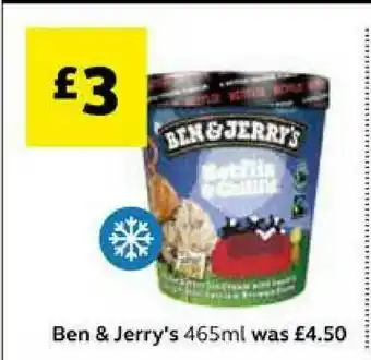 SuperValu Ben & Jerry's offer