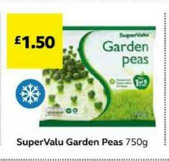 SuperValu SuperValu Garden Peas offer