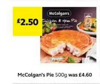 SuperValu McColgan's Pie offer