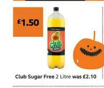 SuperValu Club Sugar Free offer