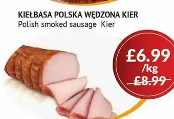 Karolina Shop Kielbasa Polska Wedzona Kier offer