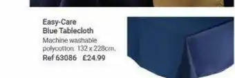 Lakeland Easy-cane Blue Tablecloth offer