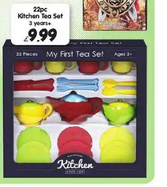 Toymaster 22pc Kitchen Tea Set 3 Year+ offer