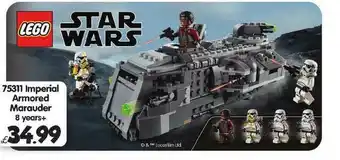 Toymaster 75311 Imperial Armored Marauder 8 Years+ offer