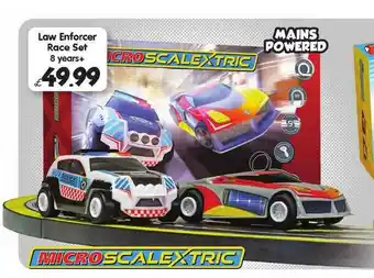 Toymaster Law Enforcer Race Set 8 Years+ offer
