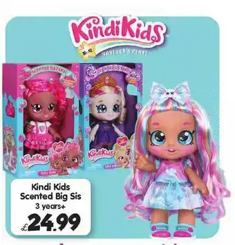 Toymaster Kindi Kids Scented Big Sis 3 Years+ offer