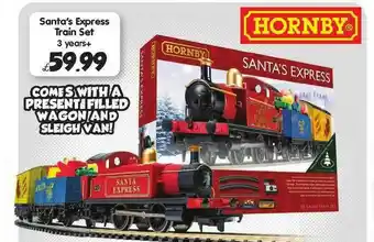 Toymaster Santa's Express Train Set 3 Years+ offer