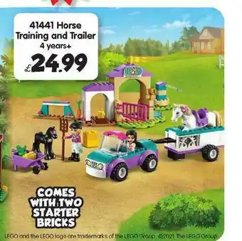 Toymaster 41441 Horse Training And Trailer 4 Years+ offer