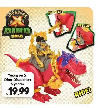Toymaster Treasure X Dino Dissection 5 Years+ offer