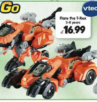 Toymaster Flare The T-Rex 3-8 Years offer