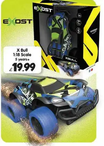 Toymaster X Bull 1:18 Scale 5 Years+ offer