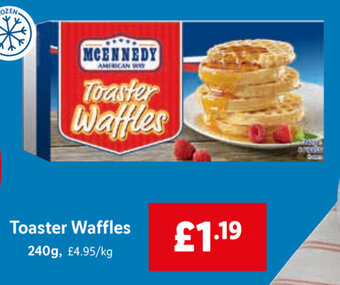 Lidl Toaster Waffles 240g offer