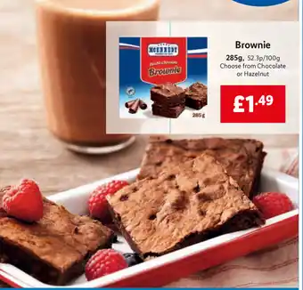 Lidl Brownie 285g offer