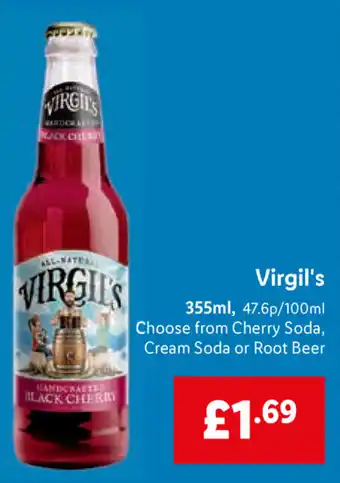 Lidl Virgil's 355ml offer