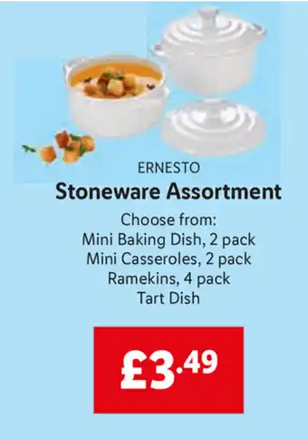 Lidl Stoneware Assortment offer
