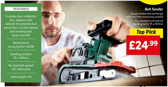 Lidl Belt Sander offer