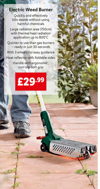Lidl Electric Weed Burner offer