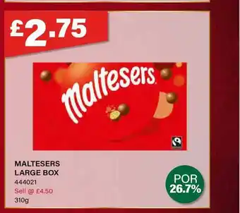 Bestway Maltesers Large Box offer