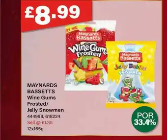 Bestway Maynards Bassetts Wine Gums offer