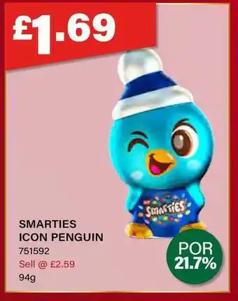 Bestway Smarties Icon Penguin offer