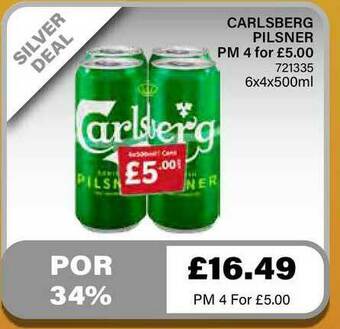 Bestway Carlsberg Pilsner offer