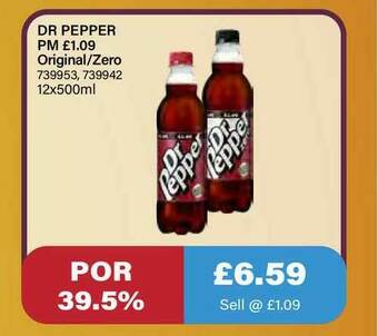 Bestway Dr Pepper offer
