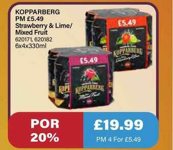Bestway Kopparberg offer