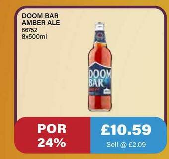 Bestway Doom Bar Amber Ale offer