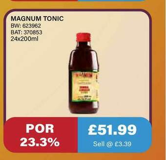 Bestway Magnum Tonic offer