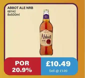 Bestway Abbot Ale Nrb offer