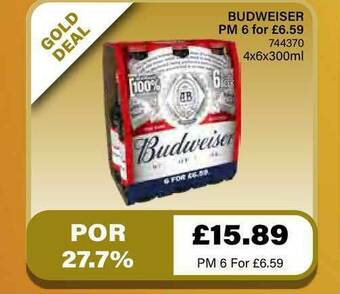 Bestway Budweiser offer