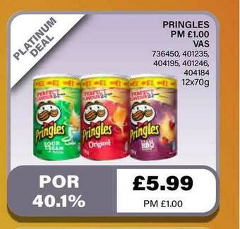 Bestway Pringles offer