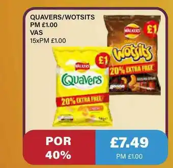 Bestway Quavers - Wotsits offer