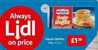 Lidl Toaster Waffles offer