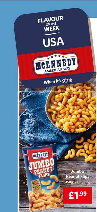 Lidl Jumbo Peanut Flips offer