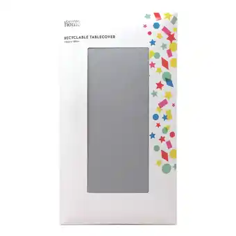 Asda George Home Silver Tablecover offer