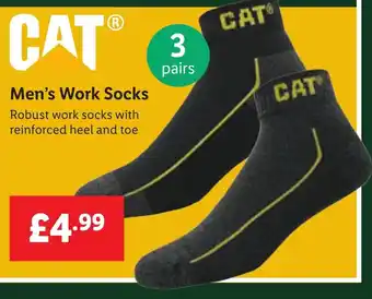 Lidl Men's Work Socks offer