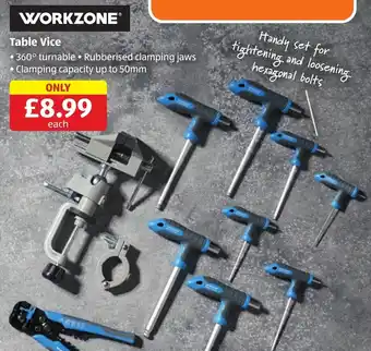 Aldi Table Vice offer
