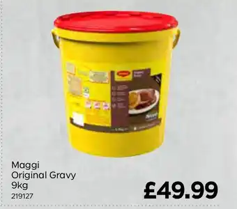 Bestway Maggi Original Gravy 9kg offer