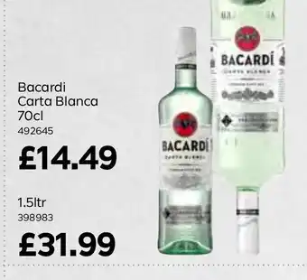 Bestway Bacardi Carta Blanca offer