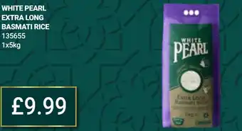 Bestway WHITE PEARL EXTRA LONG BASMATI RICE offer