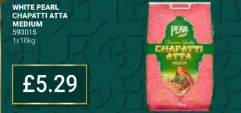 Bestway WHITE PEARL CHAPATTI ATTA MEDIUM offer