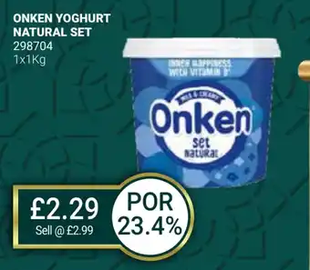 Bestway ONKEN YOGHURT NATURAL SET offer