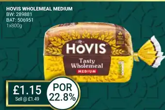 Bestway HOVIS WHOLEMEAL MEDIUM offer