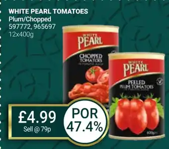 Bestway WHITE PEARL TOMATOES Plum/Chopped offer