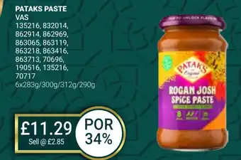 Bestway PATAKS PASTE offer