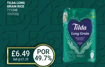 Bestway TILDA LONG GRAIN RICE offer