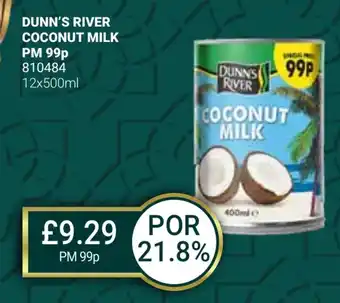 Bestway DUNN'S RIVER COCONUT MILK offer