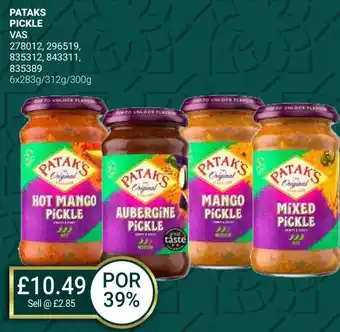 Bestway PATAKS PICKLE offer
