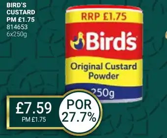 Bestway BIRD'S CUSTARD offer